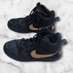 Nike Court Borough Mid Premium Women’s 8.5 US Black/ Bronze Rose Gold Mid Top